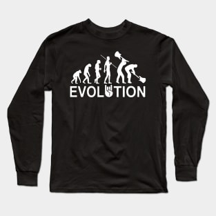 evolution black rock Long Sleeve T-Shirt